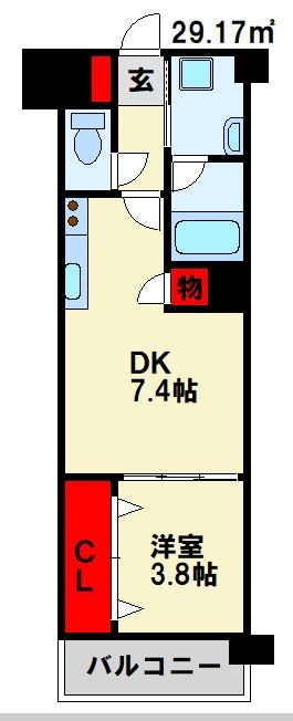 コンプレート水巻 間取り図