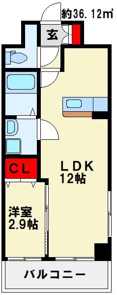 アイランド中津口 間取り