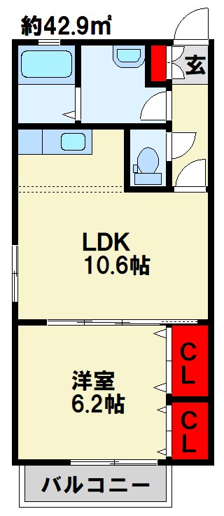 ヴァン・シャトーＮ＆Ｍ 間取り