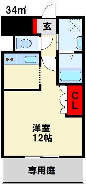ソレイユⅡ 間取り