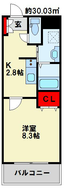 Forest courtⅡ 間取り