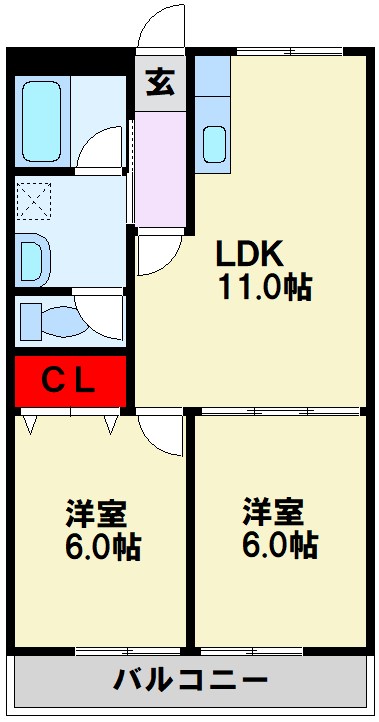 シャルム風 間取り