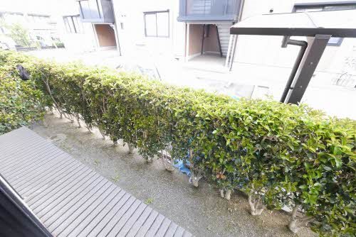 クロワール2000　A棟 庭