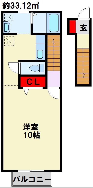 シャトレーヌⅡ 間取り