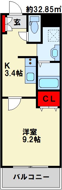 Forest courtⅠ 間取り