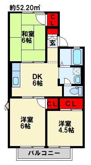 グランディール志井 間取り