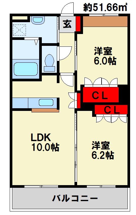 サザン・クロス 間取り