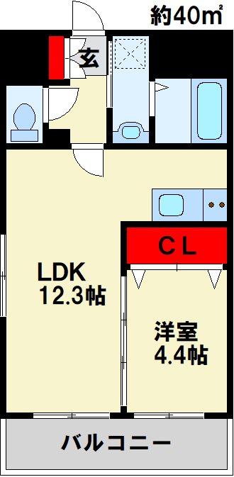アヴァンセ片野グランデ 間取り