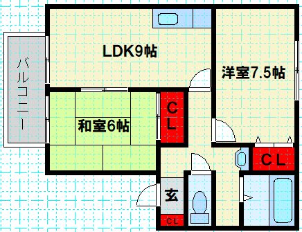 ウィンディア穴生 間取り
