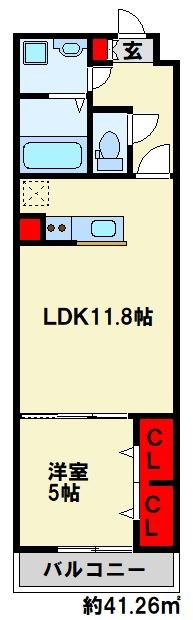 シャンテ・ベルジュ 間取り