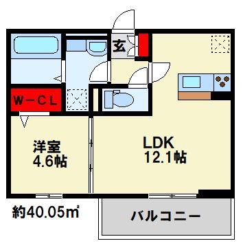 MER行事　A棟 間取り