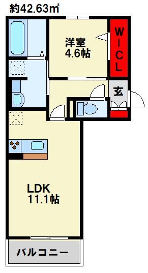 MER行事　A棟 間取り