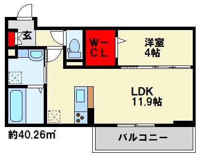 MER行事　A棟 間取り