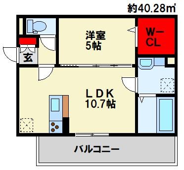 MER行事　A棟 間取り