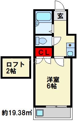 スリム志井駅前 間取り