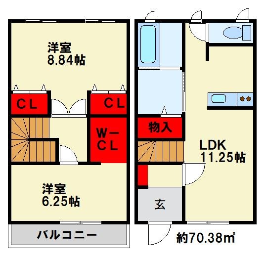 オニキス　Ⅴ 間取り