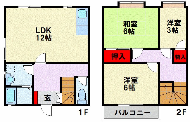 ガーデンハイツ鳴水 間取り