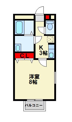 シャトー長尾 間取り