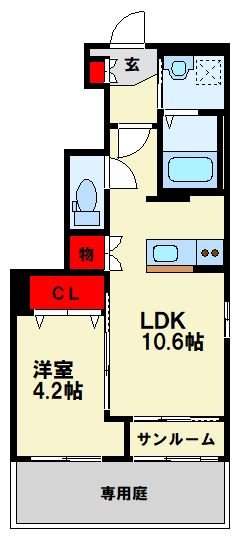 シャルマン・東鳴水 間取り
