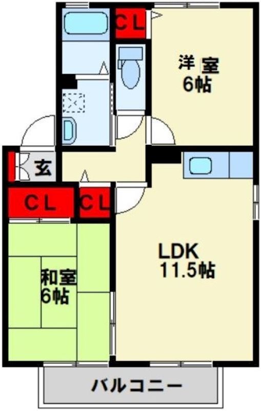 ウィルモアWADA 間取り