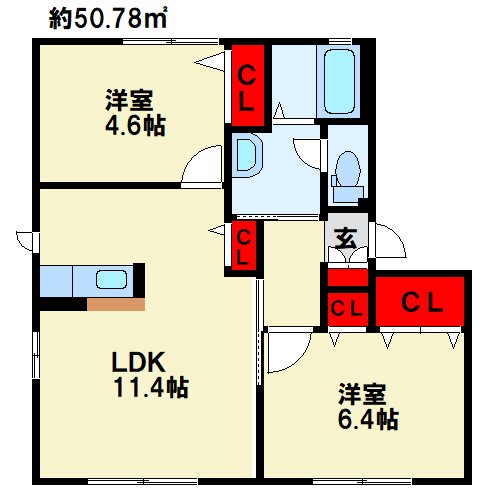 マ　メゾン志井 間取り