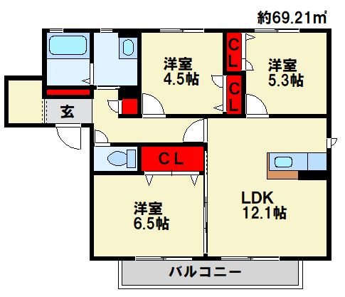 クリプトン 間取り
