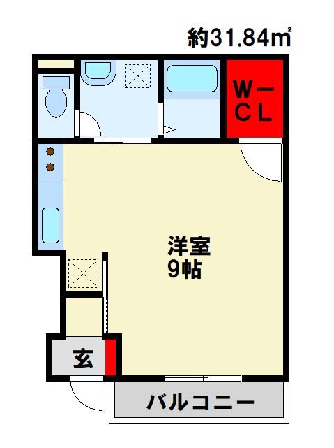 コンフォート K.S 間取り