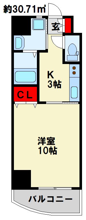 サンシャイン十番館.曽根  間取り