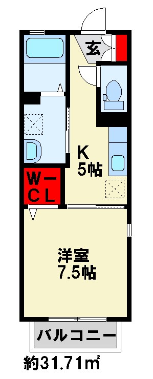 クラヴィエ西宮市 間取り