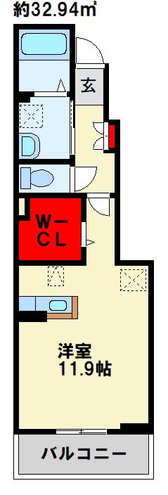 ソレアード陣原 間取り