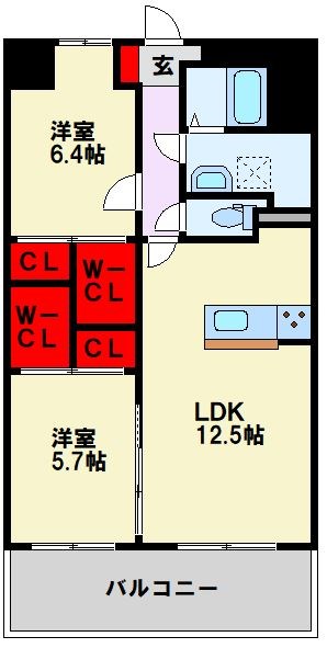 メディアパークⅢ 間取り