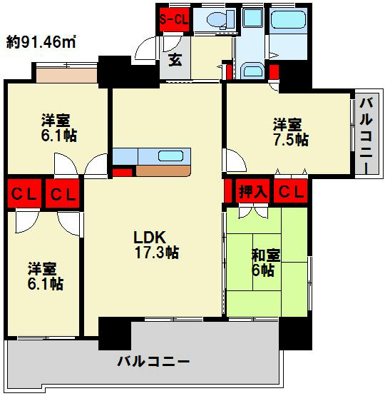 フェルト127 間取り