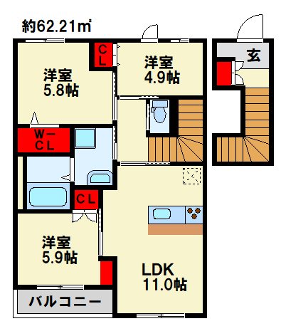 ルーチェ・エス 間取り