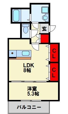 アドバンスM-1    間取り