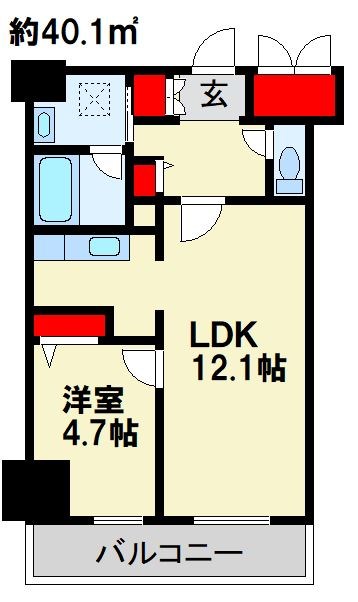 テゾーロ行橋 間取り