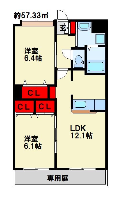 サームヴィレッジ 間取り