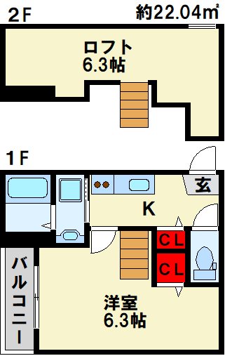 ソフィアHJ　Ⅱ 間取り