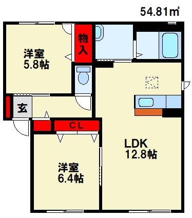 エスペランサ C棟 間取り