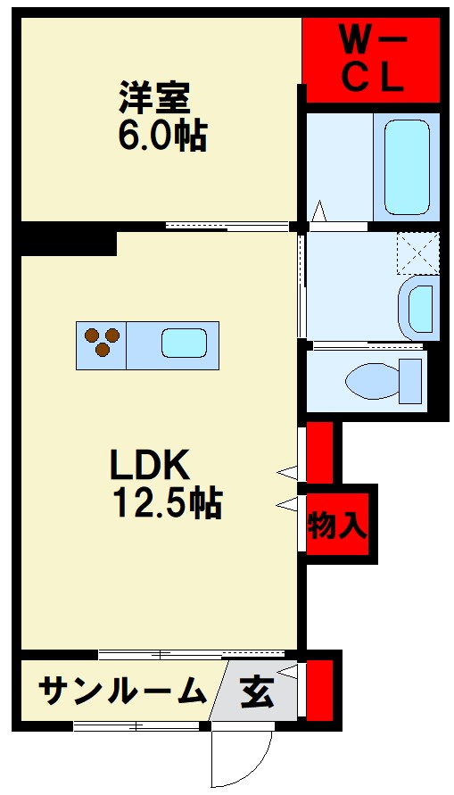 パルティール C棟  間取り