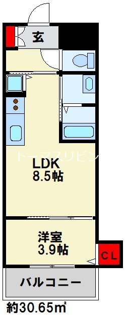 Merveille三萩野 間取り