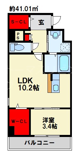 エンラージ・タワー 間取り