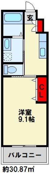グレースコート陣原 間取り