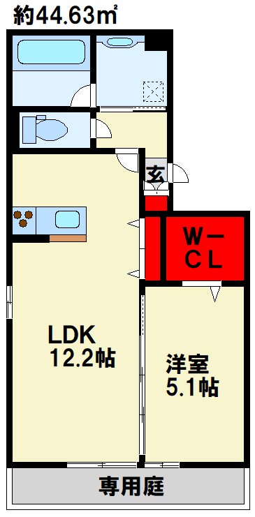 HABITAT YOSHINO 間取り
