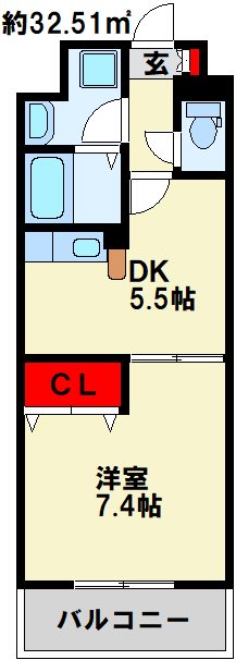 ベイプレイス小倉 間取り