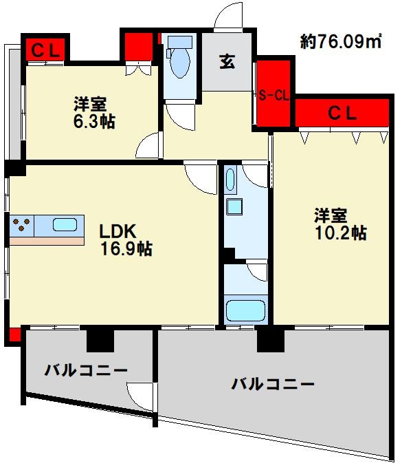 フェルト5 間取り