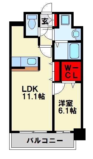 エヴァーグリーンR  間取り
