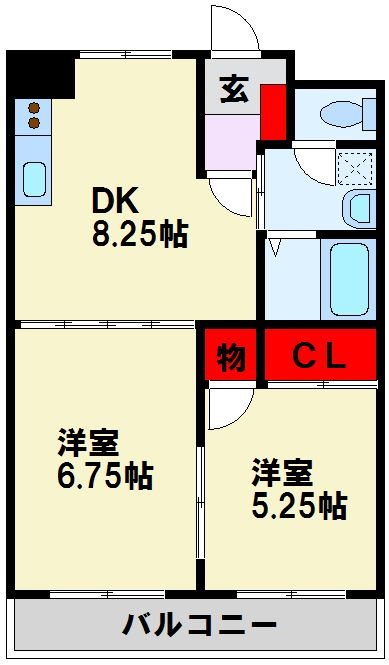 プリモレガーロ青山 間取り