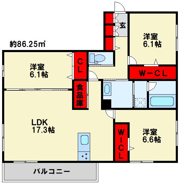D-ROOM原町 間取り