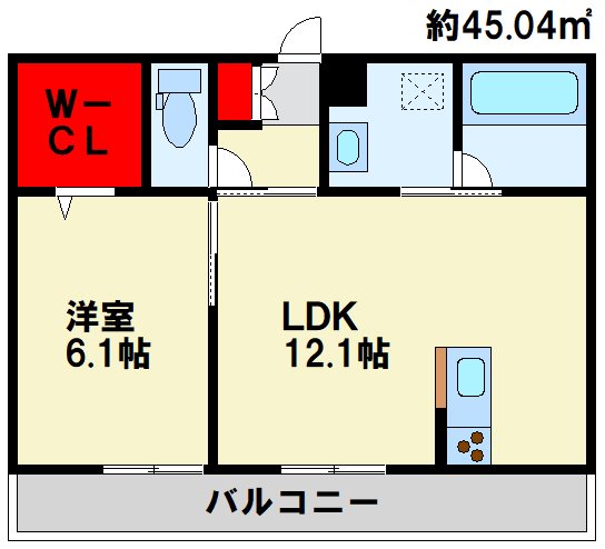 D-ROOM原町 間取り