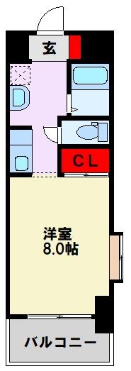 ヴィラコート戸畑元宮 間取り